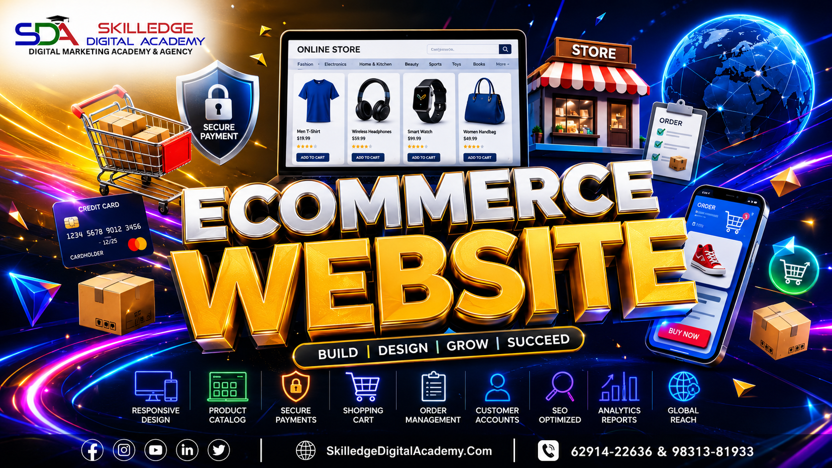  ecommerce marketing Website